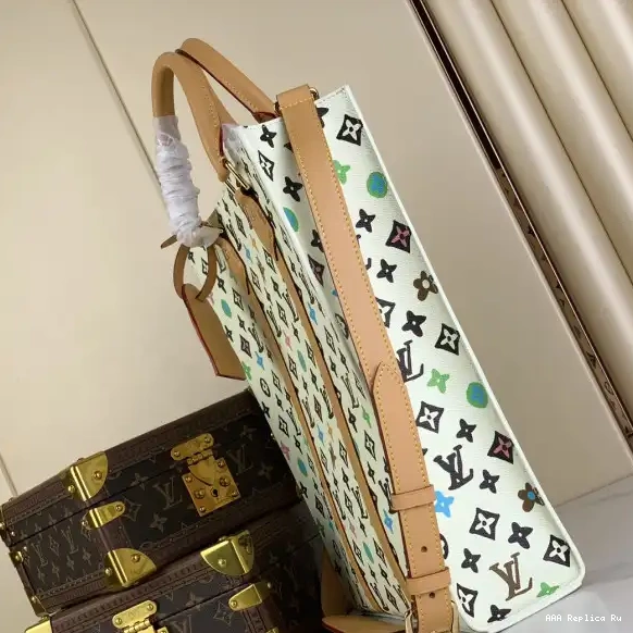 AAA Pruses Bags Sac carryall LOUIS Plat VUITTON 0523